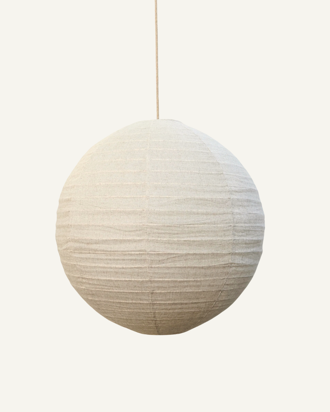 Greco Linen Pendant | Round